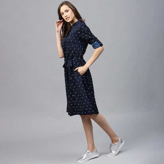 https://www.facemarshal.com/vi/products/navy-blue-polka-dots-printed-shirt-dress