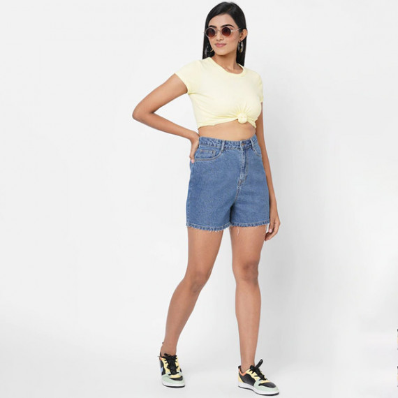 https://www.facemarshal.com/vi/products/women-blue-slim-fit-high-rise-denim-shorts