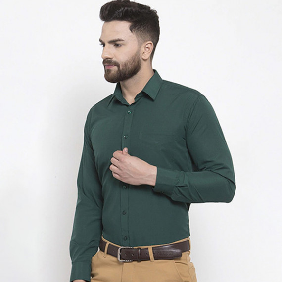https://www.facemarshal.com/products/men-green-slim-fit-solid-formal-shirt